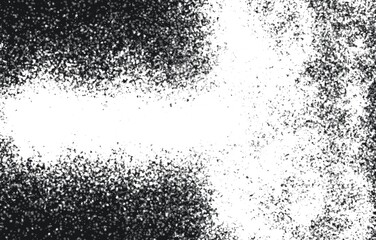 Monochrome particles abstract texture.Overlay illustration over any design to create grungy vintage effect and depth.
