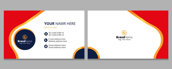 luxury business card design 