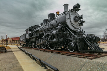 Fototapeta na wymiar Oklahoma-Ardmore-The Mercy Train