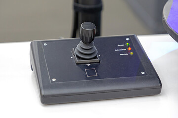 Joystick Machine Tools Controller Industrial Equipment © markobe