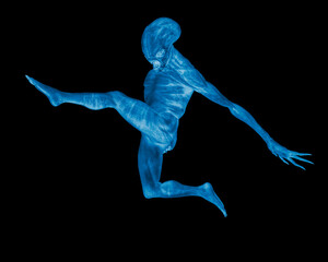 hammerhead alien exploring arround