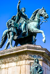 Obraz premium historic statue of Ludwig I. in munich