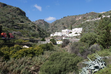 Fototapeta na wymiar Dorf auf Gran Canaria