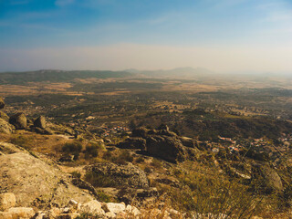 Nature and landscape in the area of Monsanto, Portugal