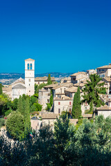 Church in Assisi, Umbria in  Italy