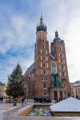St Mary Basilica in Krakow Poland