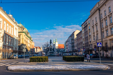 Naklejka premium The Barbican of Krakow, the best preserved in Europe