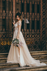 Fototapeta premium Italian wedding in the heart of Milan, Italy