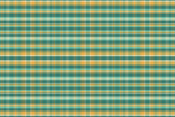 Seamless tartan plaid pattern with texture and retro color.