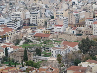 Fototapeta na wymiar Greece. Athens is the capital of Greece. Panoramic view