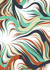 Obraz premium Abstract Perlin Noise Geometric Pattern generative computational art illustration