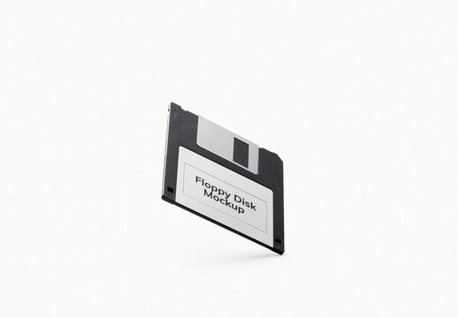 Floppy Disk Mockup in Equilibrium