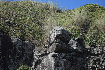 rocha na montanha