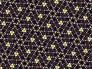 Geometric Abstract Colorful Pattern