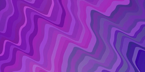 Light Pink vector backdrop with bent lines.