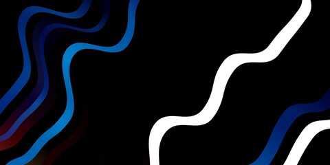 Dark Multicolor vector backdrop with circular arc.