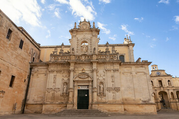 Fototapeta na wymiar Lecce Italy tourist attractions