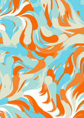 Abstract Perlin Noise Geometric Pattern generative computational art illustration
