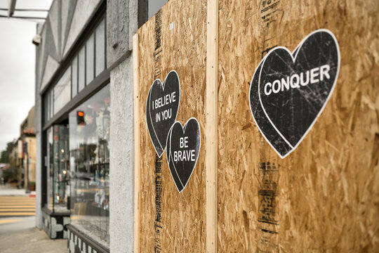 Encouraging sign during Corona Virus pandemic