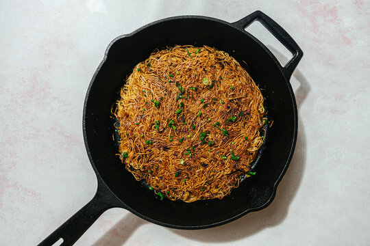 Egg Noodle Pancake