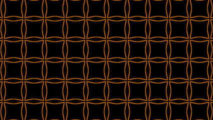 Abstract orange geometric seamless pattern background. Abstract Stripes Kaleidoscope. Fast Psychedelic Colorful Kaleidoscope VJ background. Disco Abstract Background. Kaleidoscope effect