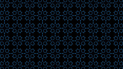 Abstract blue geometric seamless pattern background. Abstract Stripes Kaleidoscope. Psychedelic Colorful Kaleidoscope background. Disco Abstract Background. Kaleidoscope effect