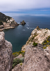 Fototapeta na wymiar Santa Cruz Island, Channel Islands National Park, California