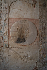 Landmarks in Luxor Egypt.