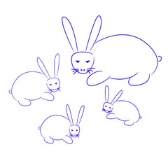 rabbit cartoon