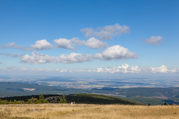 Wanderer auf den Brocken, Harz