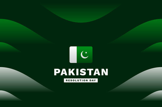 Pakistan Resolution Day Background Event