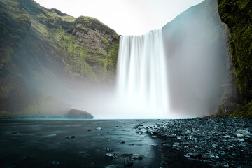 Skogafoss in Iceland.