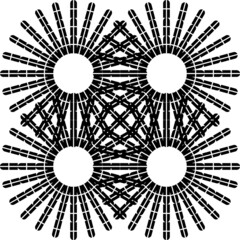 dynamic unusual pattern rounded line