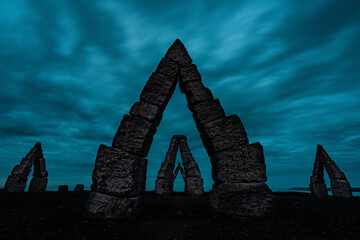 The Arctic Henge in Iceland.