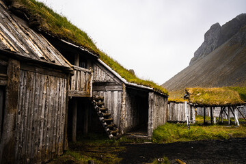 Fototapeta na wymiar Viking village Iceland