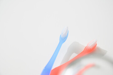 歯ブラシ　白バック　同棲　新生活