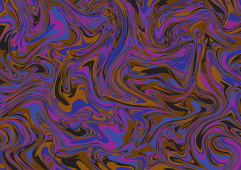 Obraz premium Abstract color Liquid marble, texture sad and gloomy liquid paints. Illustration geometric colorful red tone background. 
