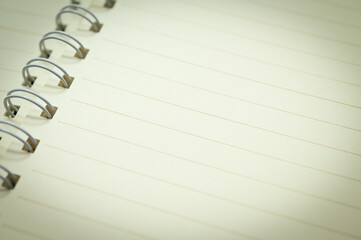 white notebook with line, stationary object