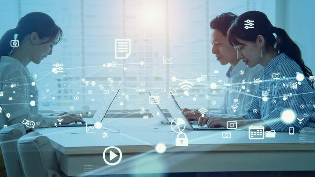 ビジネスネットワーク　デジタルトランスフォーメーション