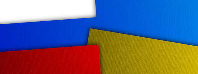 Country flag collage, russian and ukranian.