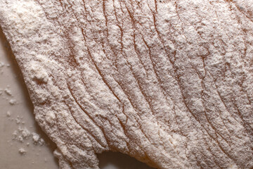 Close up of Chicken with Flour on it 