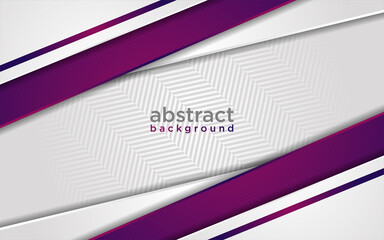Abstract modern futuristic white background with line purple gradient