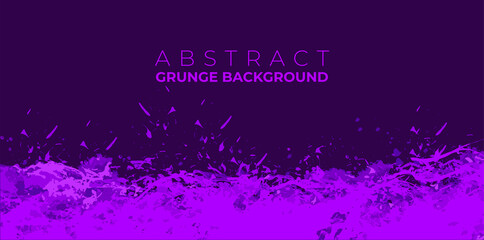 dark background with purple abstract stains and brush strokes.  scratched grunge background.  Texture and elements for design