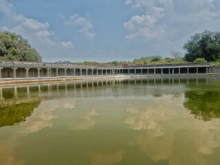 A pond in Gingee Fort