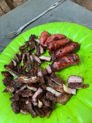 grilled beef steak