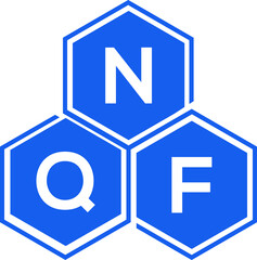 NQF letter logo design on White background. NQF creative initials letter logo concept. NQF letter design. 
