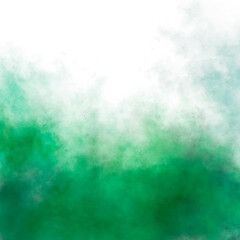 abstract green stains on white background
