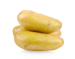 Potato isolated on a white