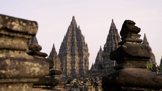 Prambanan Temple, Candi Prambanan is a Hindu Temple in Java Indonesia