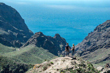 Obraz premium górzysty roślinny krajobraz